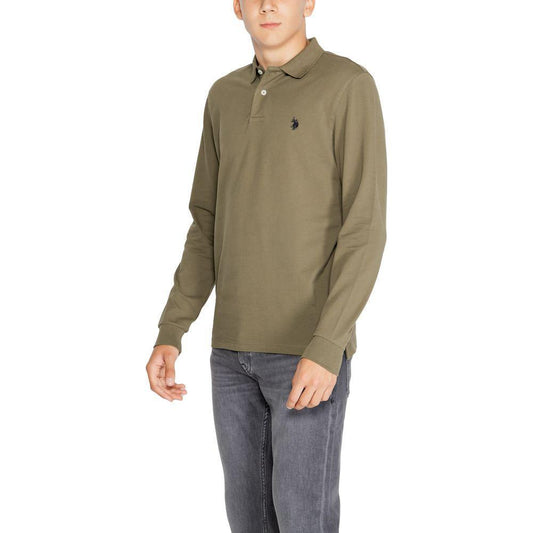 U.S. POLO ASSN. Green Cotton Long Sleeve 1728,71956299936,Clothing,Green,IT44 | S,IT46 | M,IT52 | XL,IT54 | XXL,Men,Men - Clothing,New with tags,T-Shirts - Men - Clothing,U.S. POLO ASSN. U.S. POLO ASSN. US-15187600149-IT44 | S