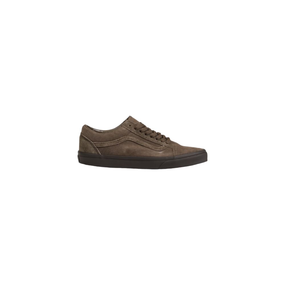 Vans Brown Suede Leather Low Top Sneakers