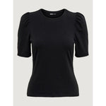 Only Black Cotton T-Shirt ON-10272500009-IT38|XS