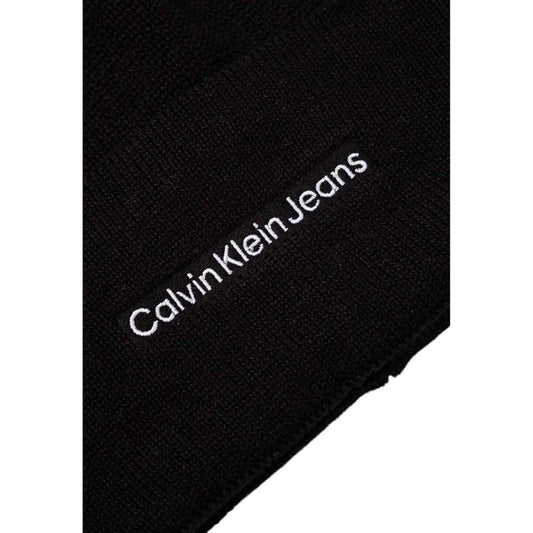 Calvin Klein Jeans Black Cotton Caps Baseball Hat CA-15666700009-UNI