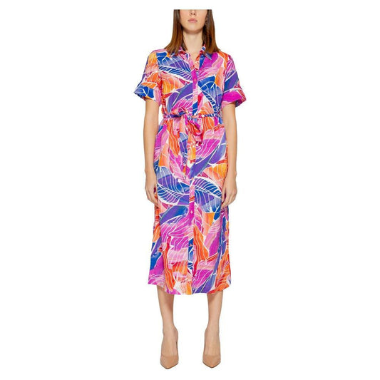 Vila Clothes Multicolor Viscose Long VI-13396500145-IT38|XS