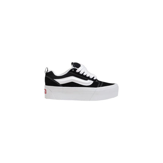 Vans Black And White Suede Leather Sneaker