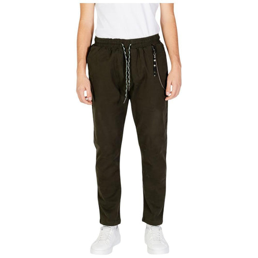 Gianni Lupo Green Cotton Jeans & Pant 1728,71956299936,Clothing,Gianni Lupo,Green,IT50 | L,Jeans & Pants - Men - Clothing,Men,Men - Clothing,New with tags Gianni Lupo GI-14788300149-IT50 | L