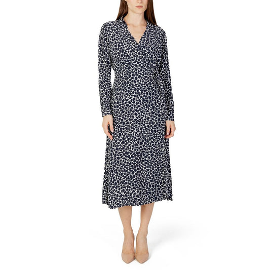 Street One Blue Viscose Midi ST-13135400010-IT36|XXS