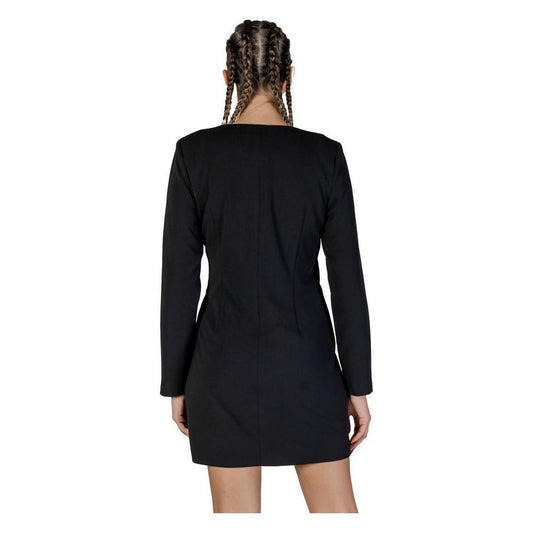 Only Black Polyester Short ON-15817300009-IT40|S