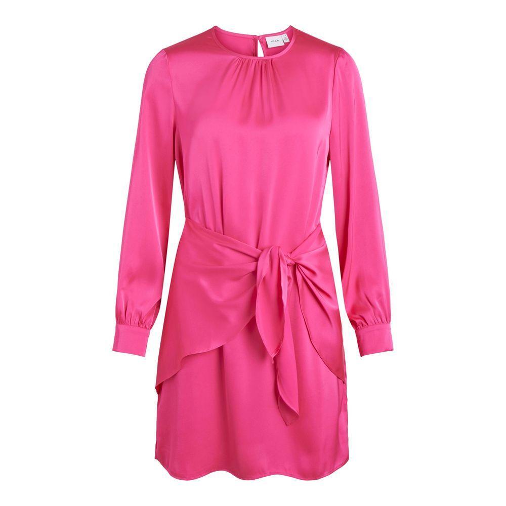 Vila Clothes Pink Polyester Short VI-10990700134-34 | XXS