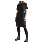 Street One Black Cotton Midi ST-13548400009-34 | XXS