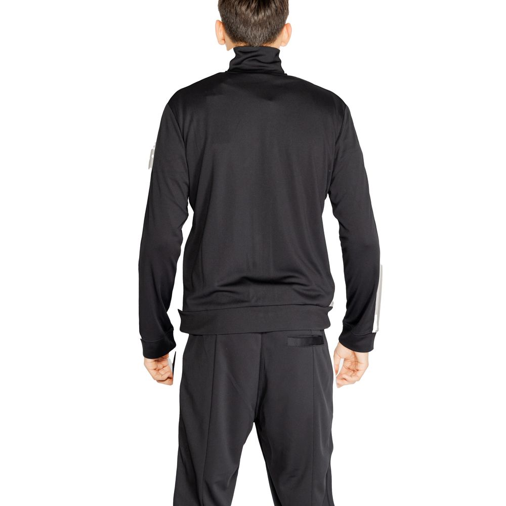 Calvin Klein Sport Black Recycled Polyester Sweatshirt