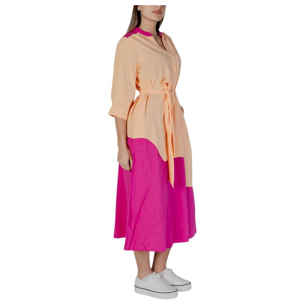 B.Young Orange Cotton Long BY-14884700947-34 | XXS