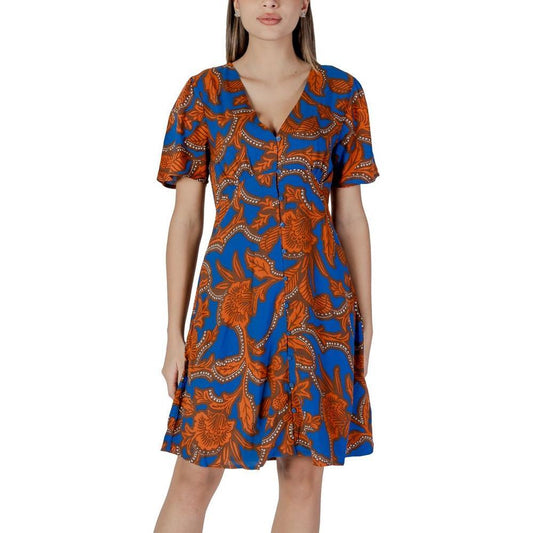 B.Young Blue Viscose Midi BY-14885600010-34 | XXS