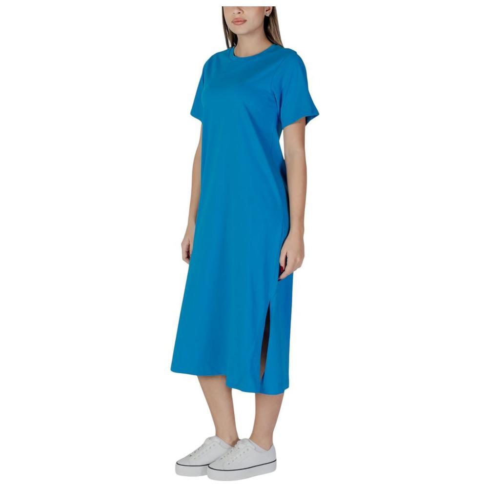 B.Young Blue Cotton Midi BY-14886200126-IT40|S