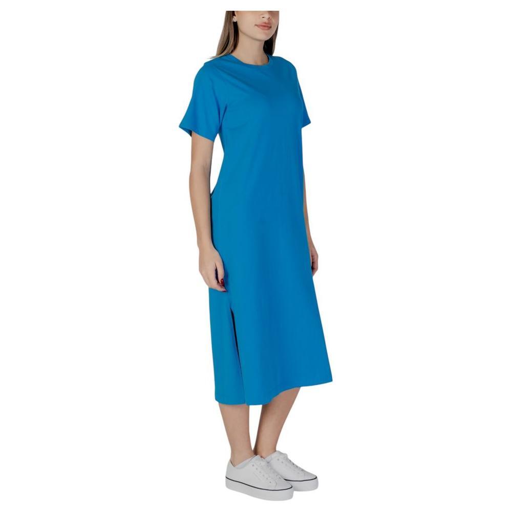 B.Young Blue Cotton Midi BY-14886200126-IT40|S