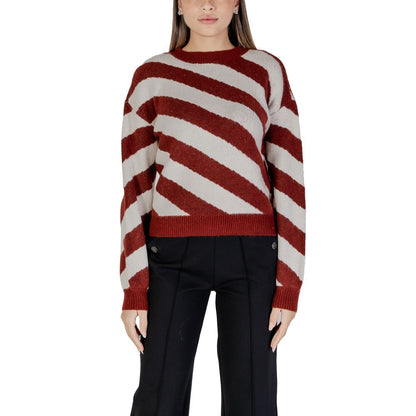 Vero Moda Bordeaux Recycled Polyester Sweatshirt