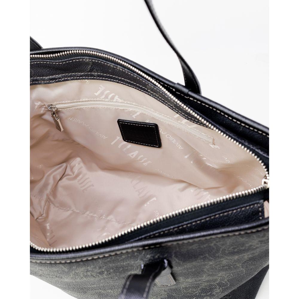 Alviero Martini Prima Classe Alviero Martini Prima Classe Black Leather Handbag ALMAPRCL-9679300009 1728,71956299936,Alviero Martini Prima Classe,Bags,Black,Handbags - Women - Bags,New with tags,Women,Women - Bags