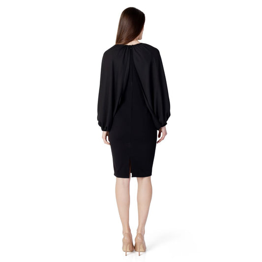 Rinascimento Black Polyester Long RI-11296600009-IT44|L