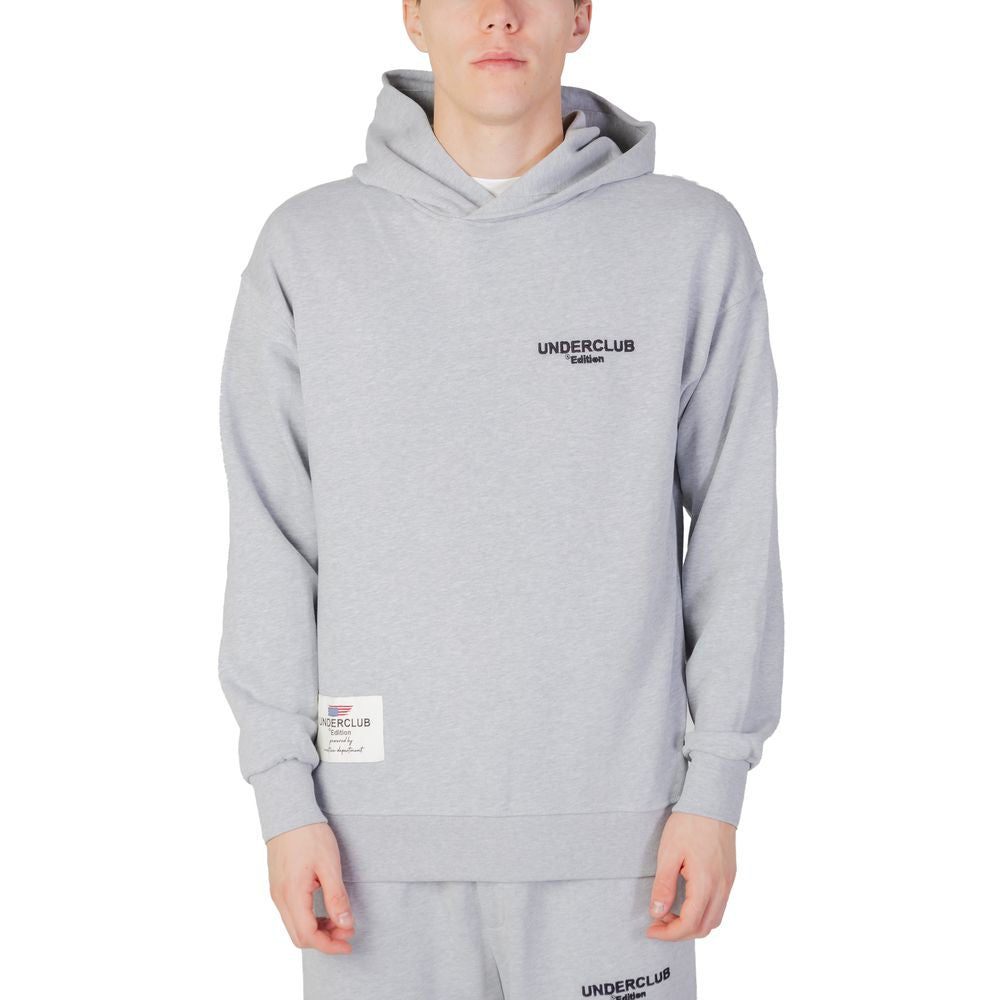 Underclub Gray Cotton Hoodie
