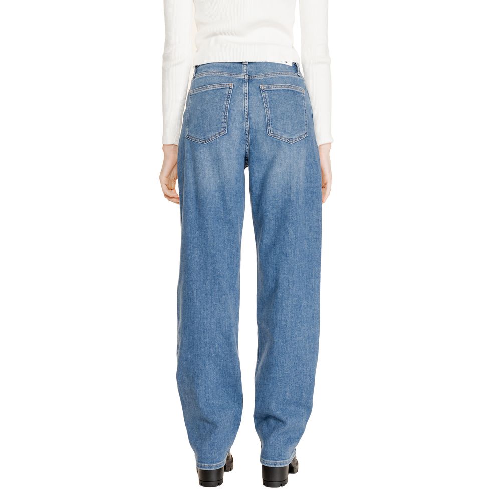 Calvin Klein Jeans Blue Cotton Relaxed Fit Jeans