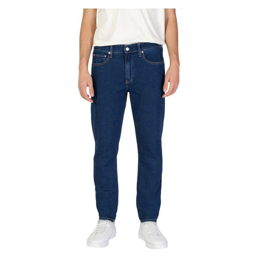 Calvin Klein Jeans Blue Cotton Slim Fit Jean CA-15730700237-W32 | L34