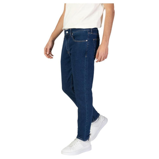 Calvin Klein Jeans Blue Cotton Slim Fit Jean CA-15730700237-W32 | L34