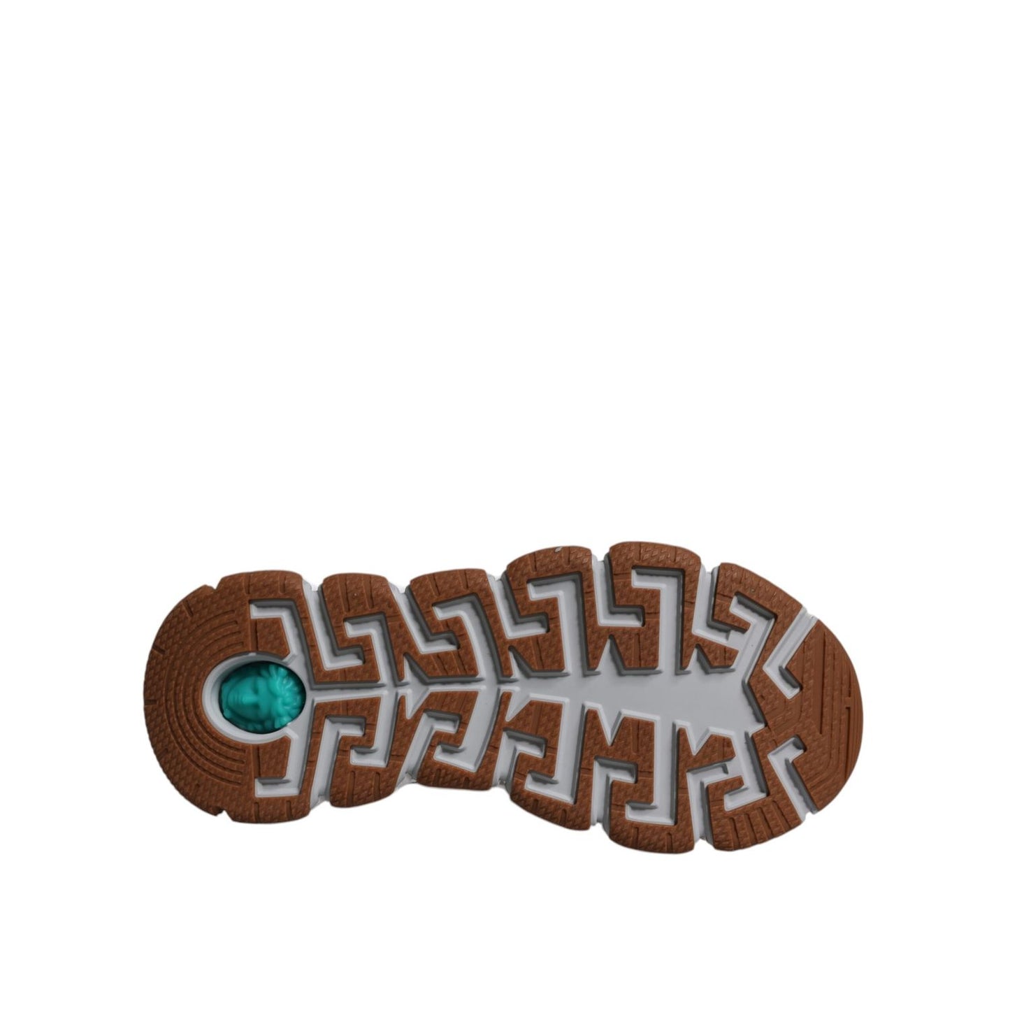 Versace White Trigreca Barocco Print Low Top Sneakers Shoes