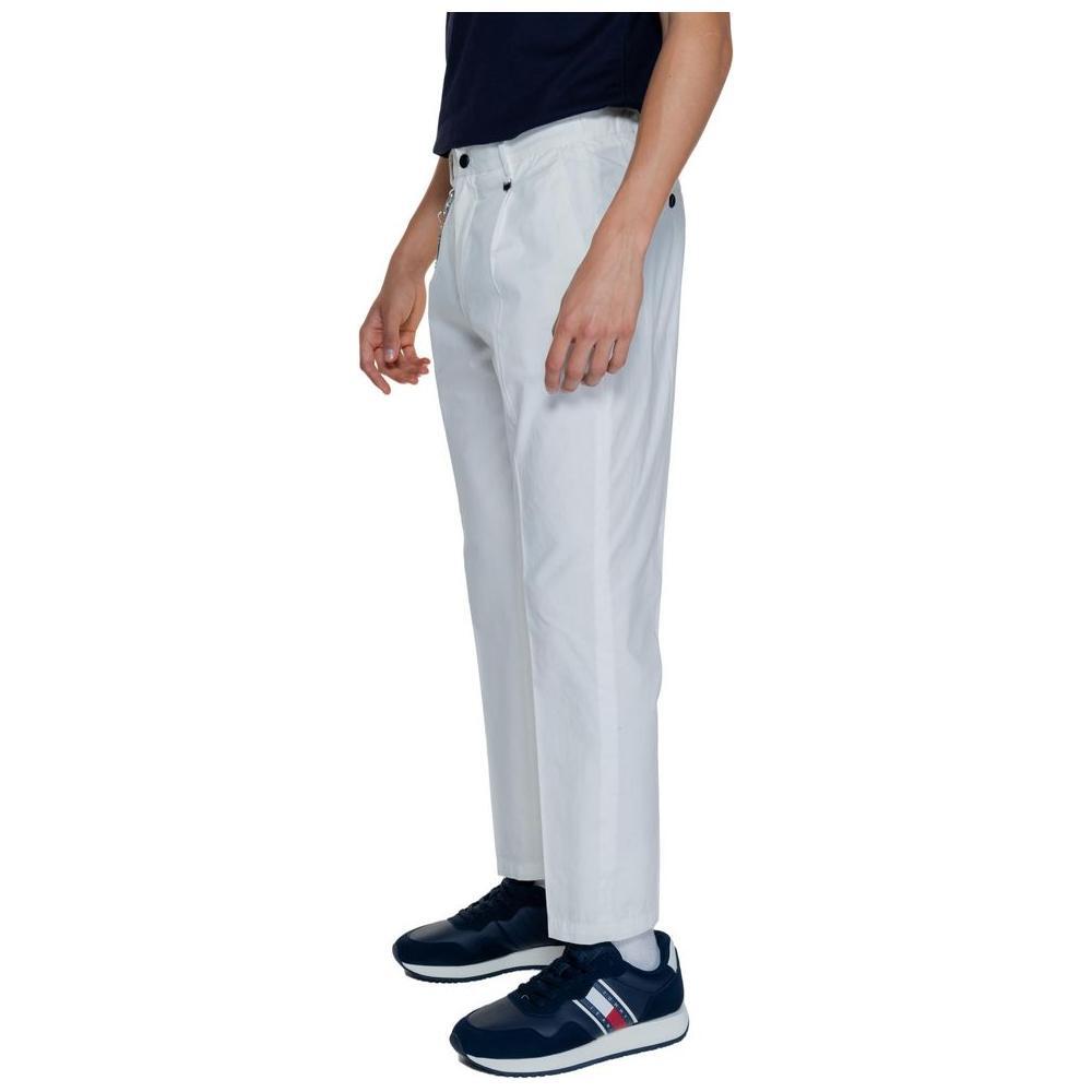 Antony Morato White Cotton Pant AN-14512800008-54/38 (W40)