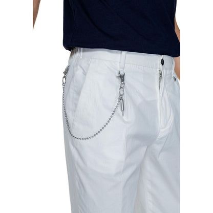 Antony Morato White Cotton Pant