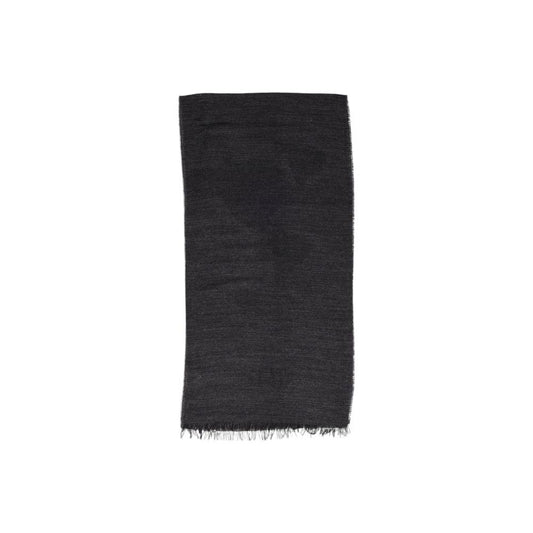 Alviero Martini Prima Classe gray polyacrylic scarf, fall/winter collection, 45% polyacrylic, 40% modal, 15% wool.