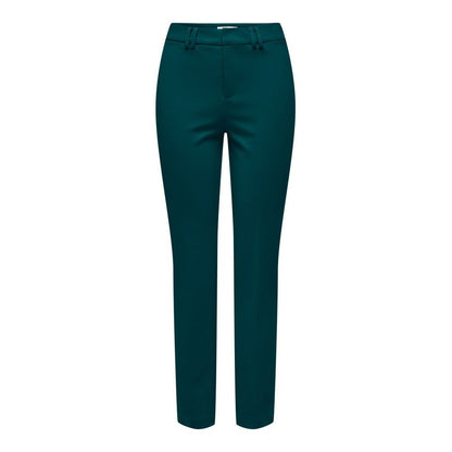 Only Green Polyester Casual Pants