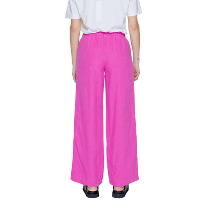Only Pink Linen Pant