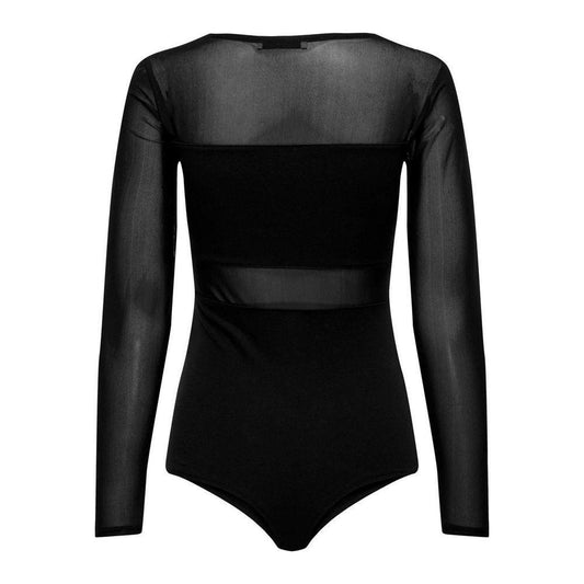 Only Black Cotton Bodysuit ON-14200100009-IT44|L
