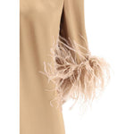 Dolce & Gabbana Dolce & Gabbana Feathers Blouse DO-F7AL6TFU1NUM0180-IT40 | M 1728,72470364320,Brown,Clothing,Dolce & Gabbana,IT40 | M,New with tags,Shirts - Women - Clothing,Women,Women - Clothing