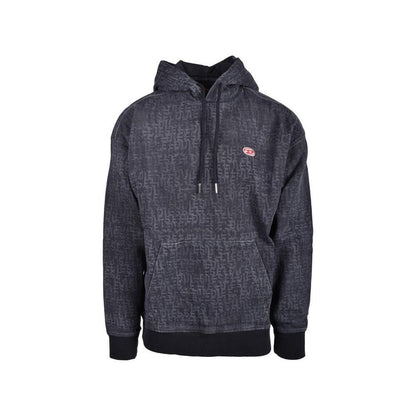 Diesel Gray Cotton Hoody