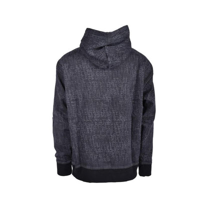 Diesel Gray Cotton Hoody