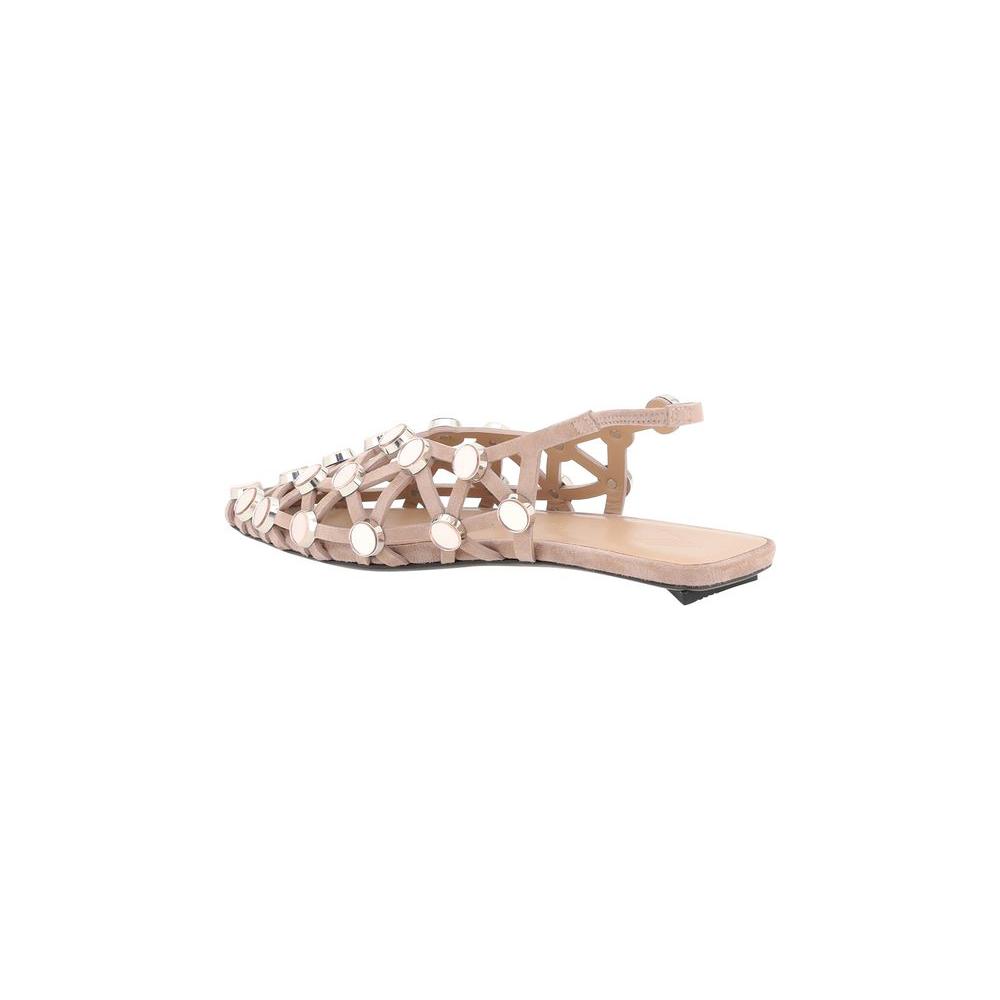 The Attico The Attico Grid Ballerinas TH-250WSH00801LBT007SA326-EU36.5/US6.5