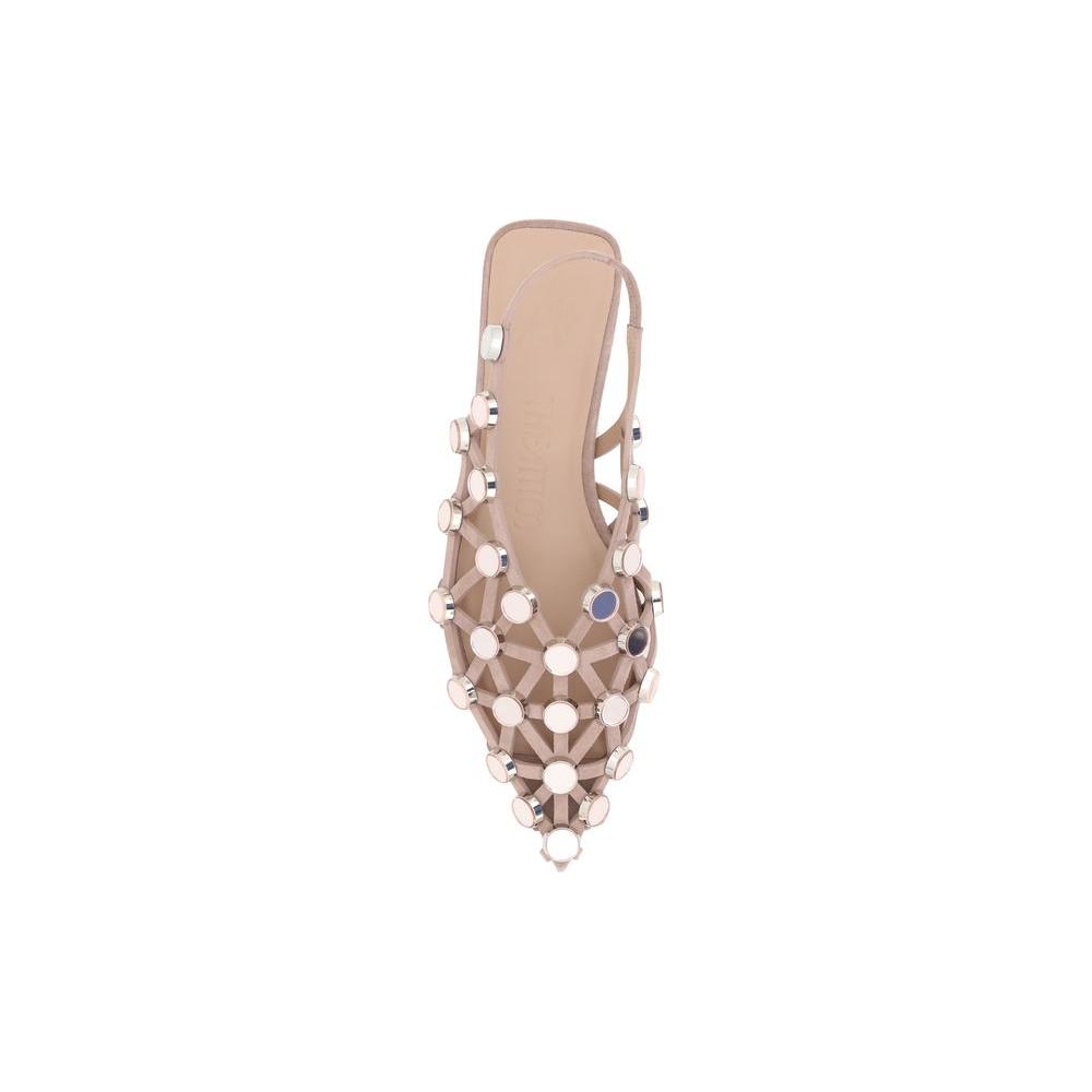 The Attico The Attico Grid Ballerinas TH-250WSH00801LBT007SA326-EU36.5/US6.5