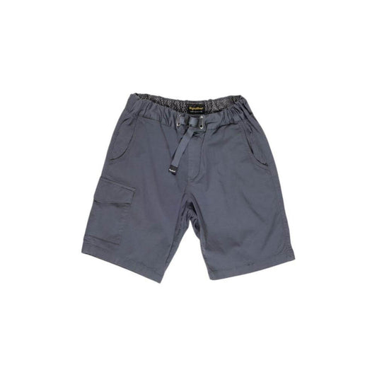 Refrigiwear men's blue cotton Bermuda shorts for fall/winter, featuring a comfortable fit with 98% cotton and 2% elastane.