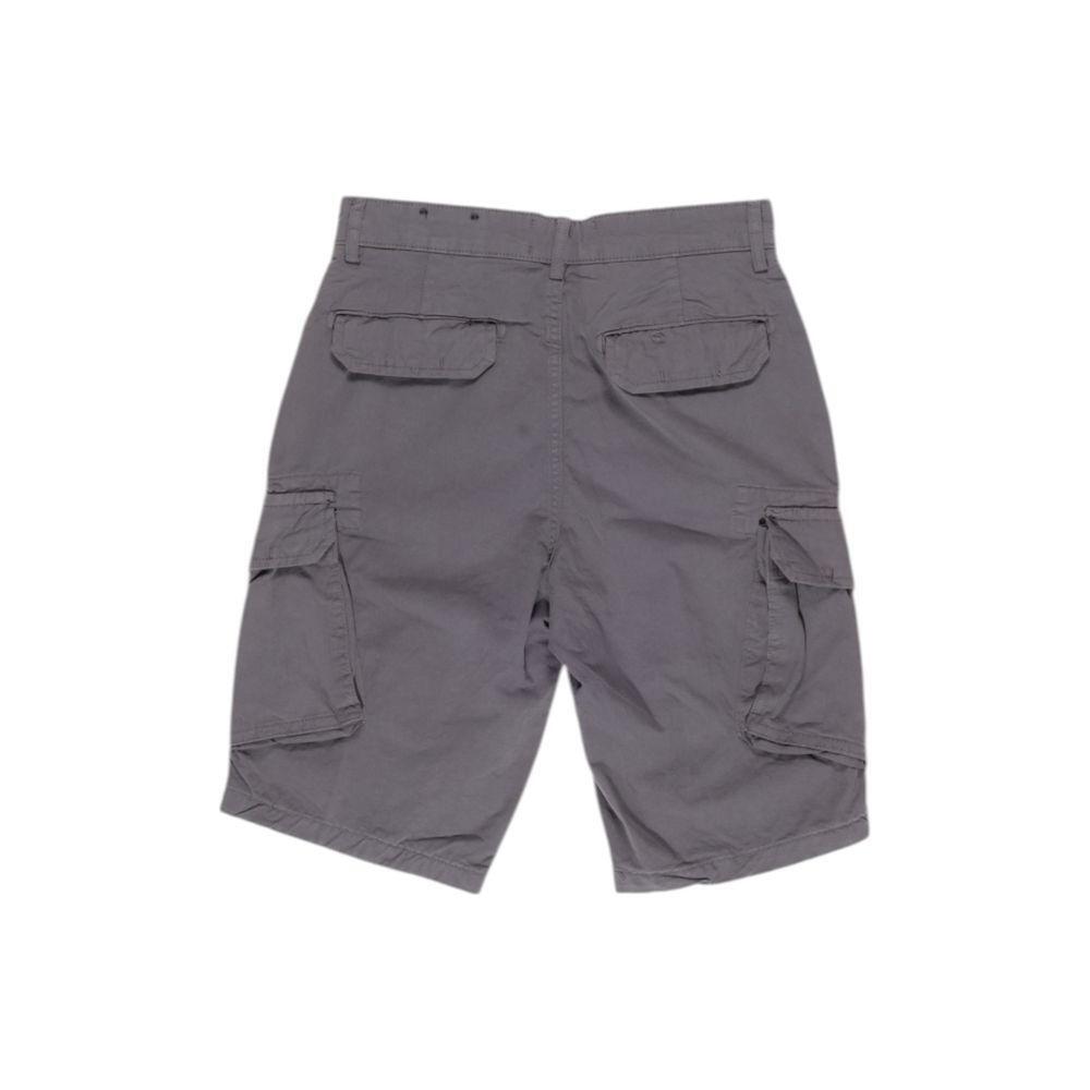 Lyle & Scott Gray Cotton Bermuda LY-15919900138-W28