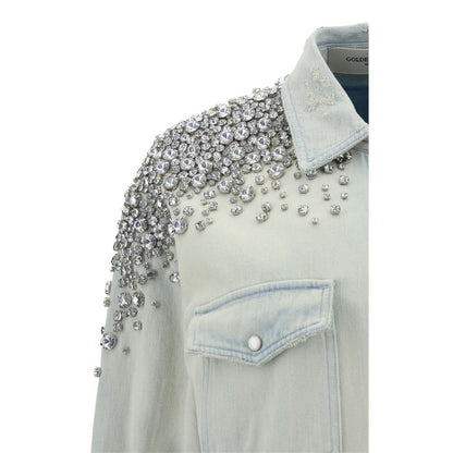 Golden Goose Blue Denim Shirt