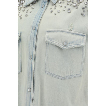 Golden Goose Blue Denim Shirt
