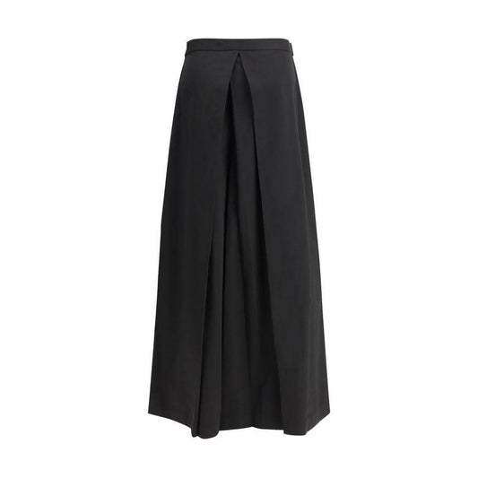 Fabiana Filippi relaxed fit pants with wide legs, front pleats, and knotted sash for a sophisticated, feminine look.