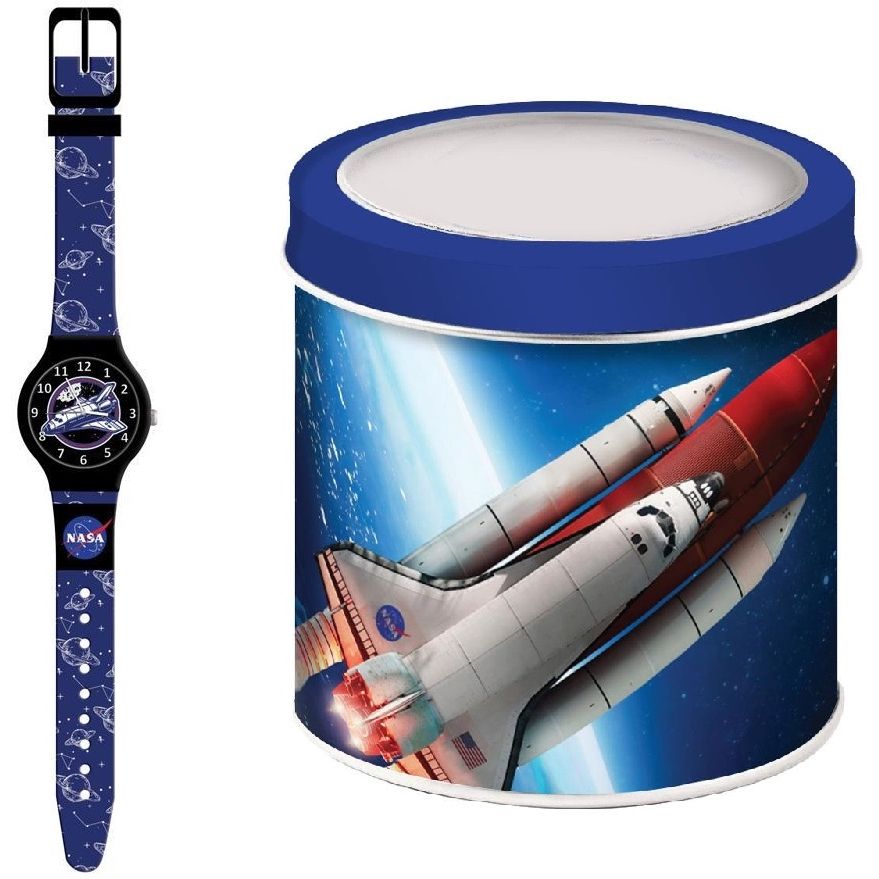 KID WATCH Mod. NASA - Tin Box