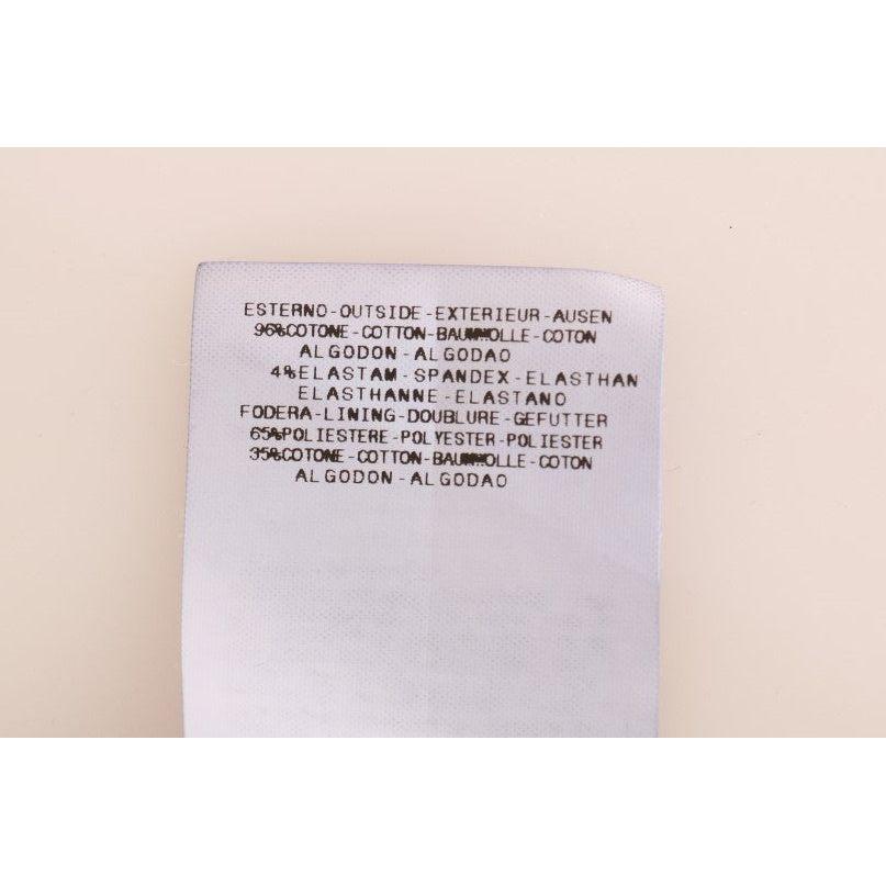 Ermanno Scervino Purple Corduroy Stretch Bootcut Pants