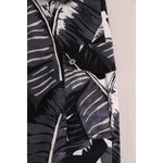 Dolce & Gabbana Elegant Capri Casual Pants in Banana Leaf Print Dolce & Gabbana Light Gray