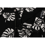 Dolce & Gabbana Slim Fit Leaf Print Ankle Pants Dolce & Gabbana Gray