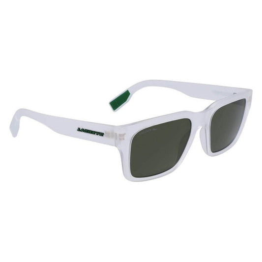 Lacoste transparent sunglasses with injected frame, L6004S-970, featuring Category 3 lenses. Size: 55/19/145 mm.