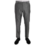 Dolce & Gabbana Elegant Black Double-Breasted Suit Suit Dolce & Gabbana Dark Slate Gray