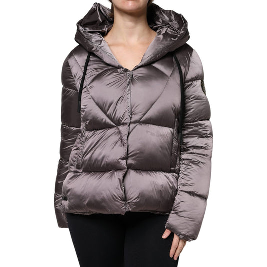 Scervino Street Scervino Street Violet Puffer Quilted Hooded Women Coat Jacket JKT4198-44