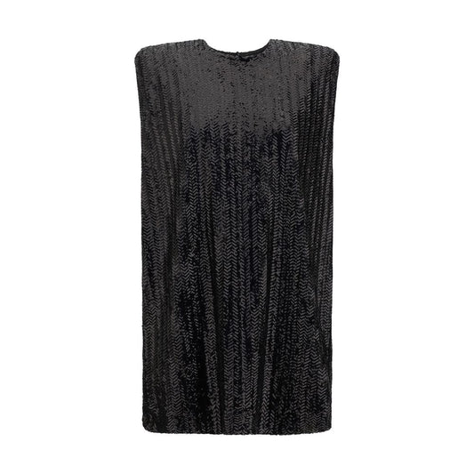 Golden Goose Black Polyester Cocktail Dress