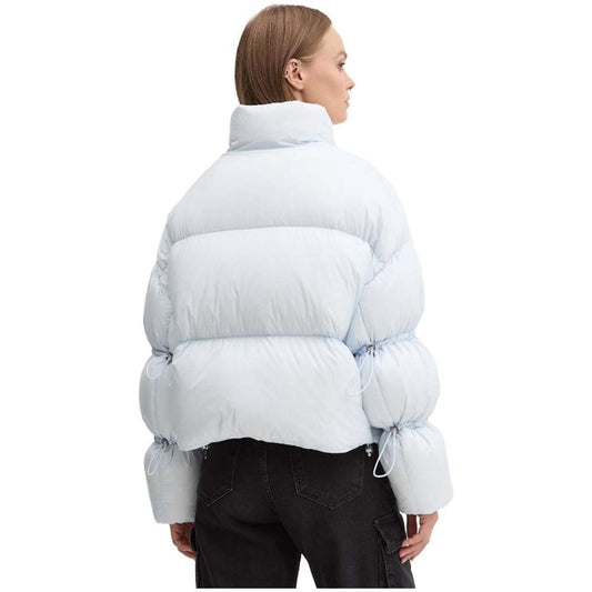 Moose Knuckles Light Blue Nylon Women Jacket