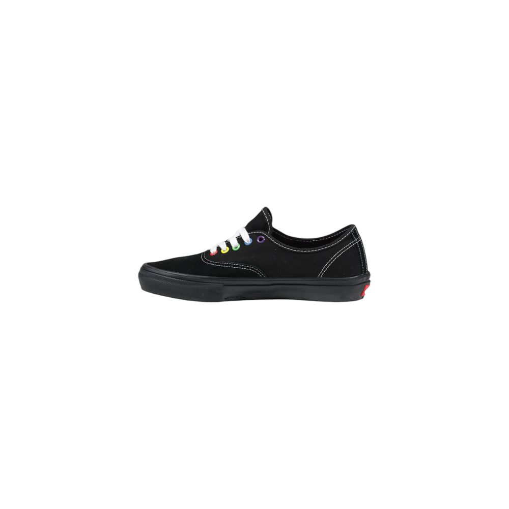 Vans Black Suede Leather Athletic Sneakers